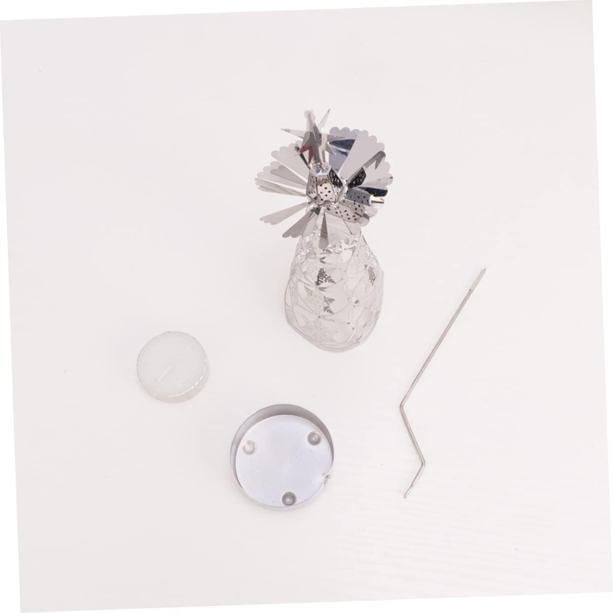 Christmas Tree Shaped Rotating Tea Light Holder