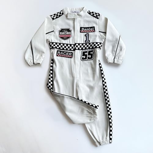Handmade Race Car Driver Costume for Toddlers - 2T 1