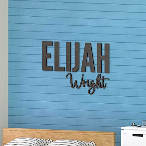 Custom Name Sign Personalized Wood Sign Boy Girl Name Sign