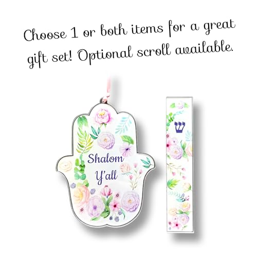 Lea Joelle Hamsa and Mezuzah Gift Set