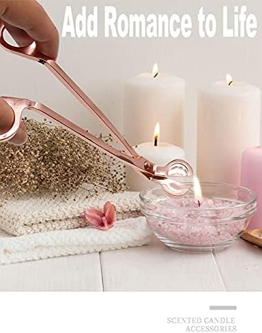 3-in-1 Candle Care Tools Set - Rose Gold