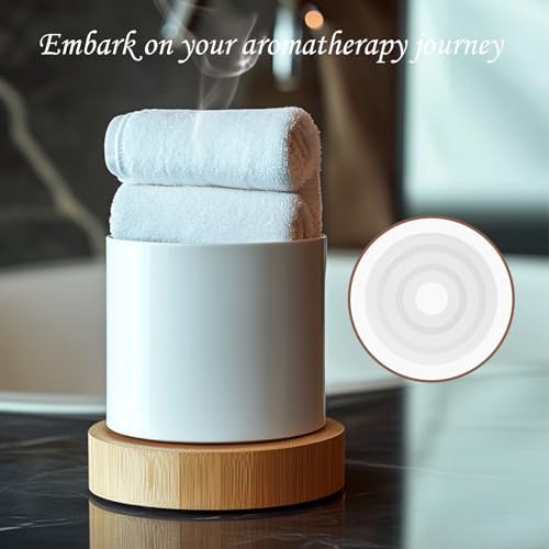 BKAOSAUW Towel Fragrance Tablets 15 pcs with 5 Scents