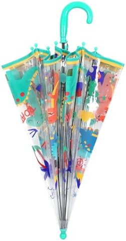 Kids Clear Dome Umbrella with Windproof Design
