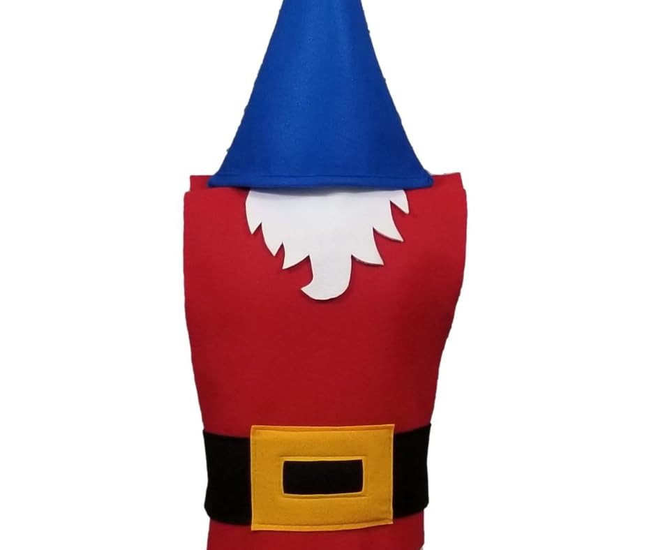 Red and Blue Gnome Costume Set - Kids Baby Sizes