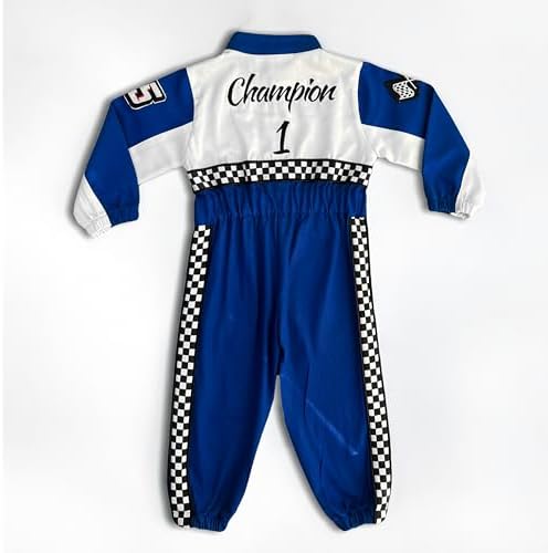 Handmade Race Car Driver Costume for Toddlers 1