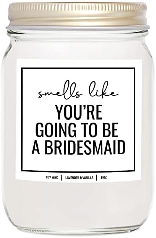 You Nique Designs Bridesmaid Proposal Scented Candle