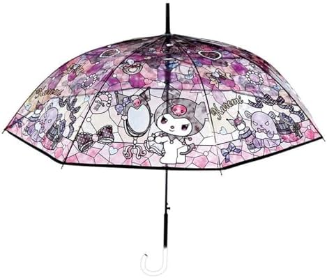 RRI Cartoon Kawaii Stainedglass K Uromi Stick Umbrella
