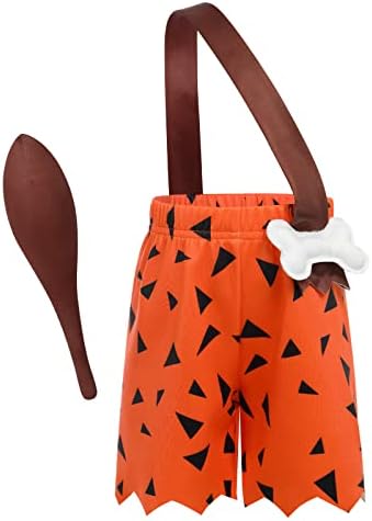 IMEKIS Kids Caveman Costume for Baby Boy Girl