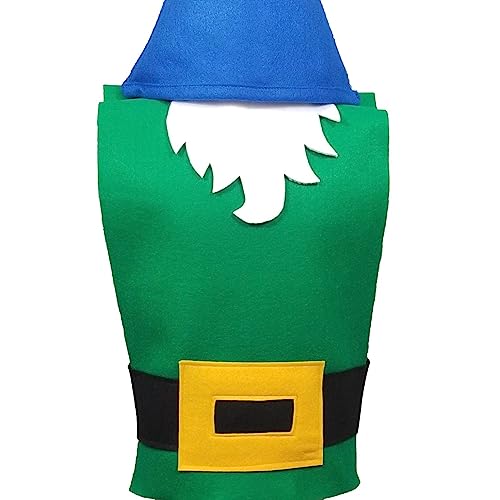 Green and Blue Gnome Costume Set for All Ages 1