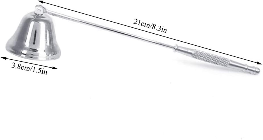 QUMENEY Candle Snuffer with Long Handle for Safe Extinguishing