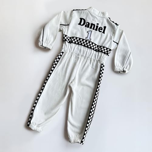 Handmade Race Car Driver Costume for Toddlers - 2T 1