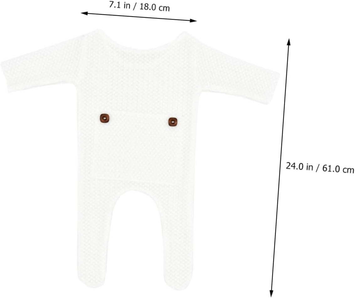 Yardenfun Baby Photography Props Knit Hat Newborn Clothing