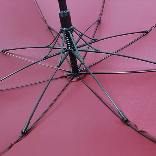 AVIITI Non-Slip Walking Stick Umbrella 83cm326in Red