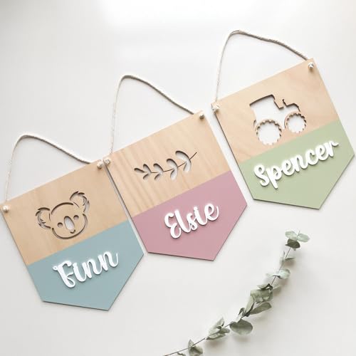 Personalized Dinosaur Name Plaque For Boys Girls Room Decor