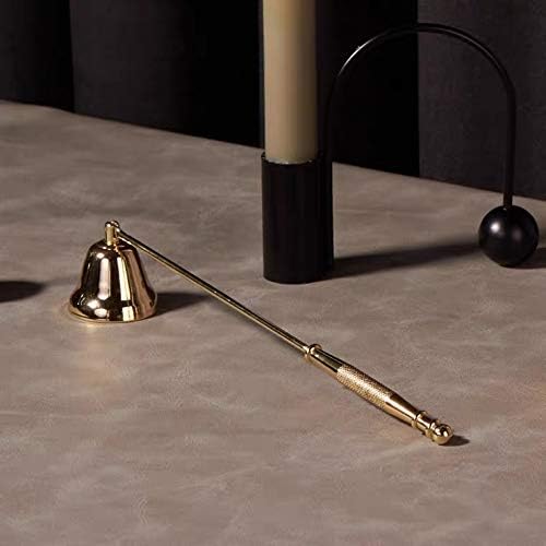 MUXSAM Gold Candle Snuffer with Long Handle 1