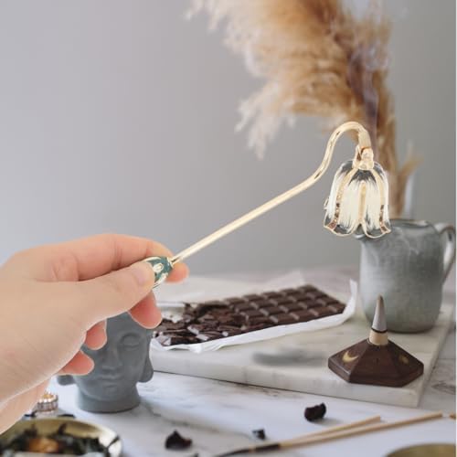SEWACC Candle Snuffer with Long Handle Metal Extinguisher 1