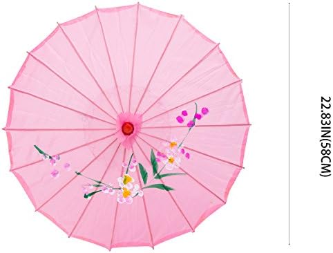 THY COLLECTIBLES 22 Pink Stick Umbrella for Weddings and Events