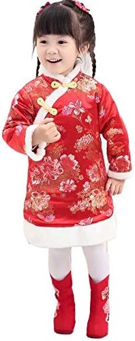 Baby Girls Chinese Qipao Dress Coat