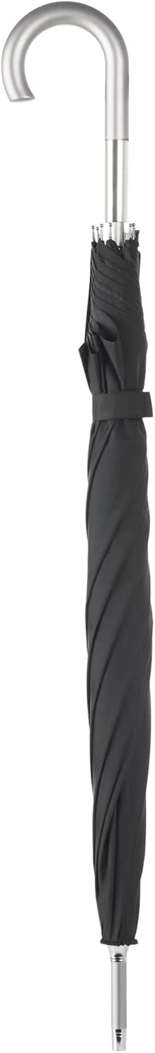 Totes Unisex Auto Open J-Handle Stick ECO Umbrella 1