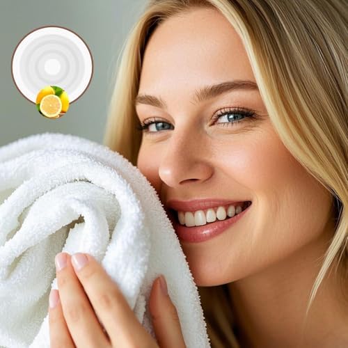 BKAOSAUW Towel Fragrance Tablets 15 pcs with 5 Scents