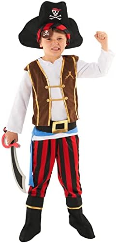 Morph Kids Pirate Costume for Boys Girls 1