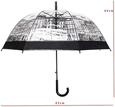 Lancoon Clear Bubble Dome Umbrella for Wedding