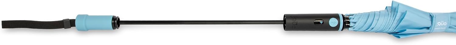 SHED RAIN Duo Auto-Open Stick Umbrella - 54-Inch UPF 50 Sun Protection