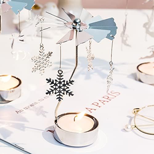 Beaupretty Rotary Tea Light Candleholder with Tray