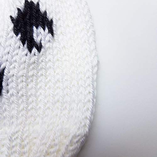 Little Fox Nerdy Knits Ghost Beanie Halloween Costume Hat