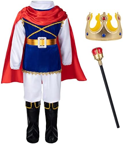 Elibelle Boys Prince Charming Costume Royal Outfit