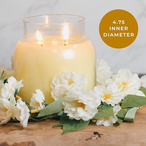 A Cheerful Giver Candle Ring Spring Flowers Design