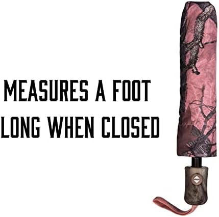 Rivers Edge Products Automatic Windproof Umbrella - Fall Transition Camouflage