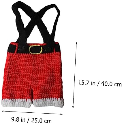 Yardenfun Baby Christmas Suit Newborn Santa Dress