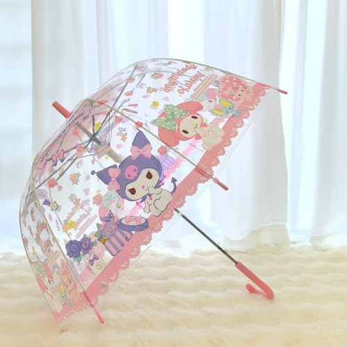 RRI Melody Cute Cartoon Vinyl Stick Umbrella for Kids 1