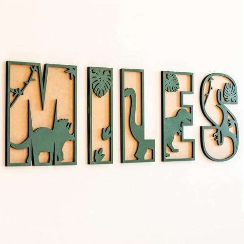 Personalized Wooden Name Sign for Baby Room Decor 1