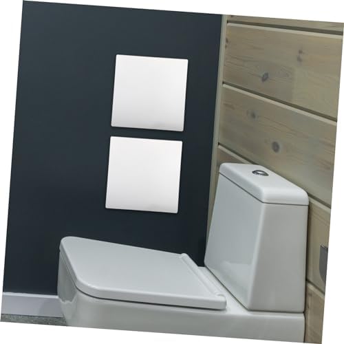 ERINGOGO Large Vanity Mirror Set 2pcs Self-Adhesive Acrylic