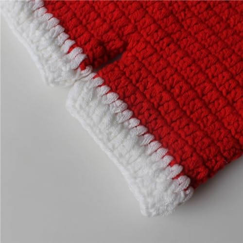 Cute Christmas Crochet Baby Boy Girl Outfit Set 1