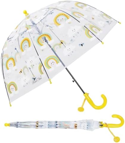 Clear Bubble Umbrella for Kids - Safe and Fun