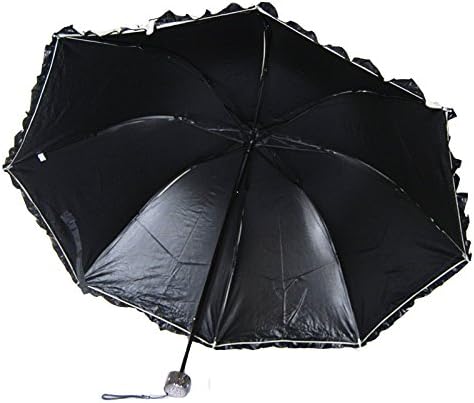 Unique Art 30 Inch Dome Bubble Pocket Umbrella ROSE