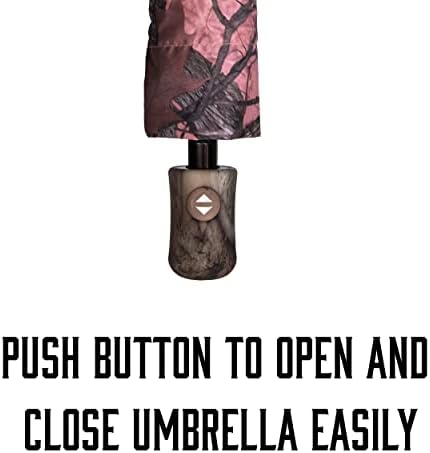 Rivers Edge Products Automatic Windproof Umbrella - Fall Transition Camouflage