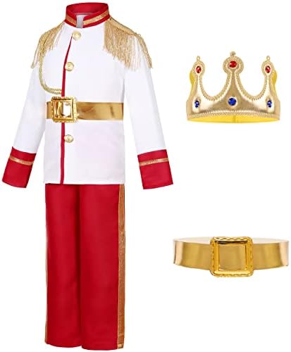 Boys Prince Charming Costume for Halloween and Birthday Parties