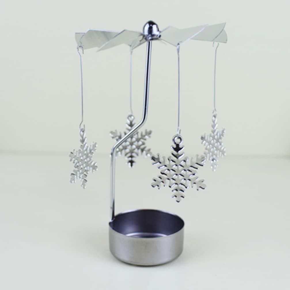 Beaupretty Rotary Tea Light Candleholder with Tray