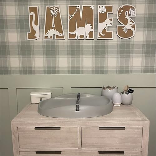 Personalized Wooden Name Sign for Baby Room Decor 1
