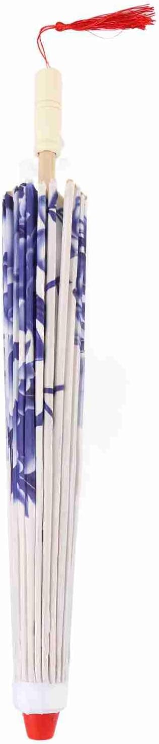 CHICIRIS Handcrafted Oil Paper Umbrella with Chinese Classical Design