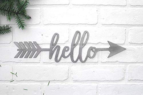 16 Custom Sweets Metal Arrow Wall Decor