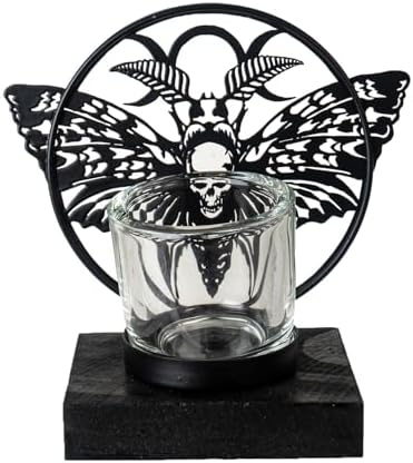 Pacific Giftware Deaths Head Moth Tea Light Holder 1