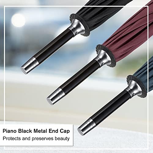 G4Free 54 Inch Windproof Stick Umbrella with Wooden Handle