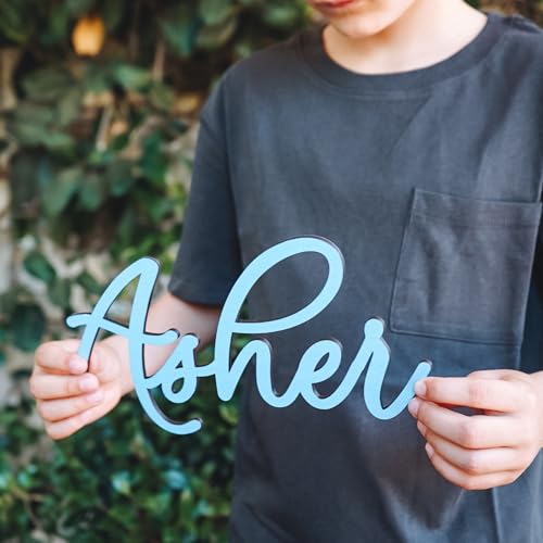 Handmade Wooden Name Sign - Personalized Girl Decor