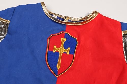 Bordazor Kids Medieval Knight Costume for Boys