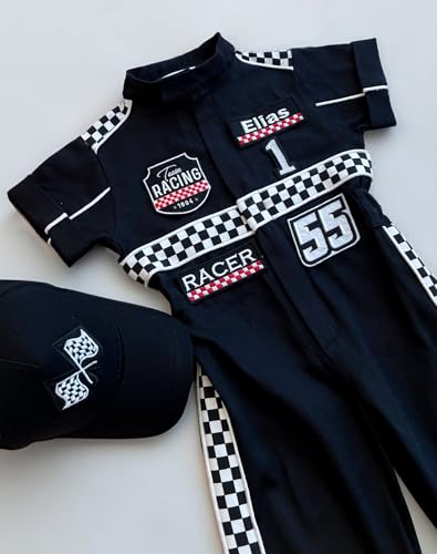 Costumes Club Handmade Race Car Driver Costume for Toddlers